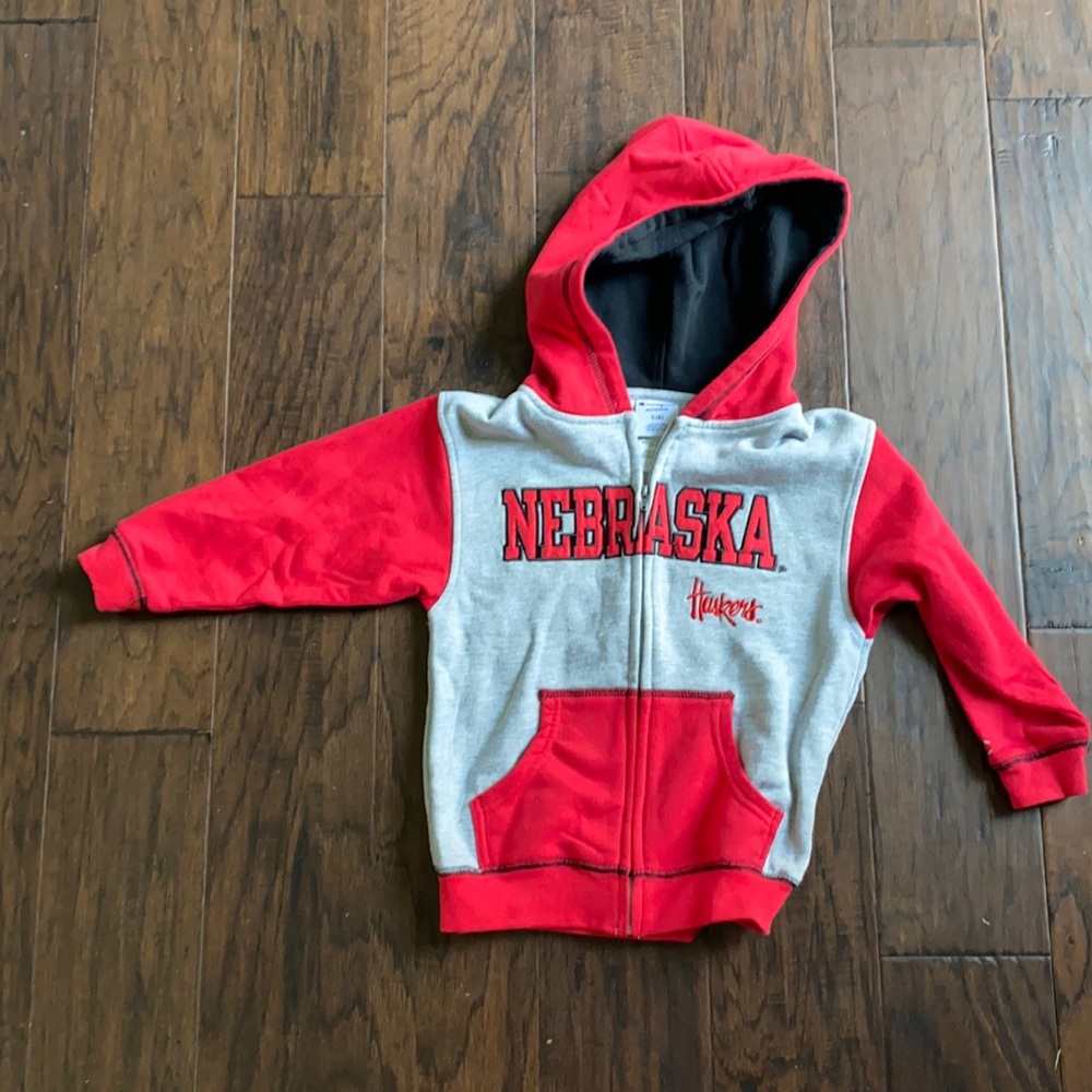 Nebraska kid hoodie small 4